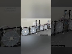 Calentador de PTFE en forma de bobina de 400V 3P 24KW con cubierta exterior de tubo de marco SUS316 PTFE para líquido químico