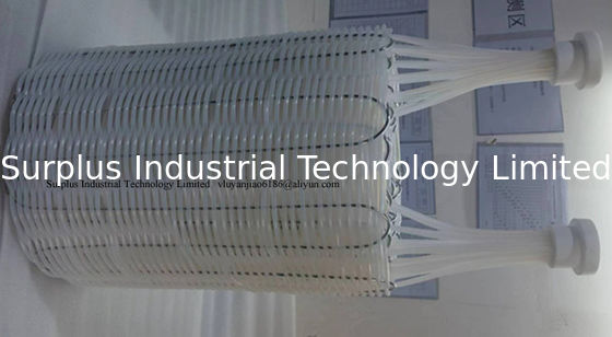 Dia 395 * 775mm cilindrico en forma de 6 capas PTFE intercambiador de calor para calefacción de vapor