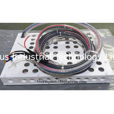 Elemento calefactor de inmersión tipo J con protección contra sobretemperatura, PTFE / PFA, 230V, monofásico, 3.0KW, para limpieza química, 15.2x6