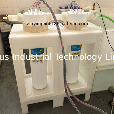 Calentador químico de PTFE de pureza ultraalta de procesamiento húmedo de oblea semiconductora con control de temperatura preciso