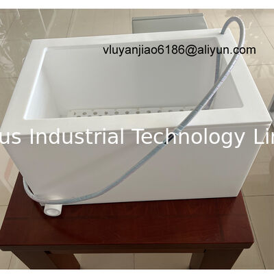 Tanque de proceso húmedo de PTFE resistente a altas temperaturas con calentador de 3KW para grabado en húmedo