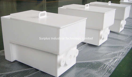 Los tanques de electrochapado elevados de la pureza PVDF PFA PTFE, semiconductor que platea el equipo